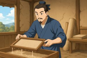 蔡倫式の紙の作り方とは？