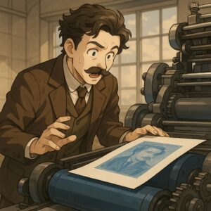 オフセット印刷の誕生物語