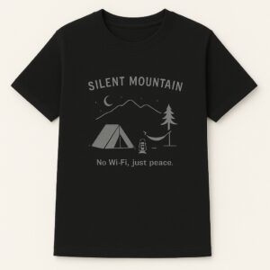 山の日Ｔシャツ　SILENT MOUNTAIN