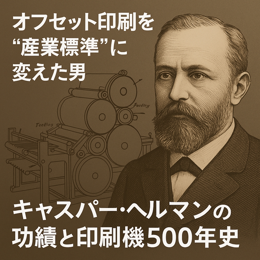 オフセット印刷を“産業標準”に変えた男──キャスパー・ヘルマン
