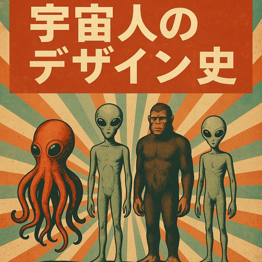 宇宙人デザイン史｜UFO・SF映画・ロズウェル事件が作った“世界共通の顔”